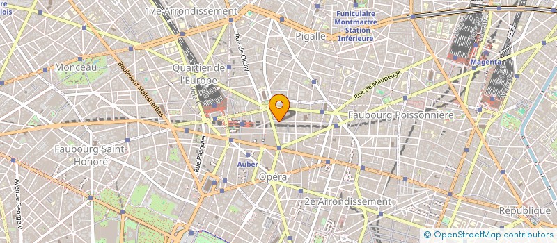 localisation de l'entreprise CONTACT AMBIANCE  PARIS