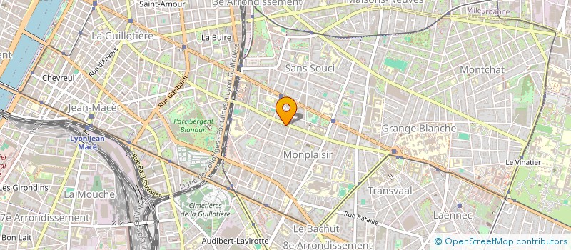 localisation de l'entreprise CONTACT ASFELD  LYON