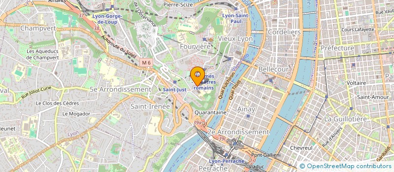 localisation de l'entreprise CONTACT INTERNATIONAL à LYON
