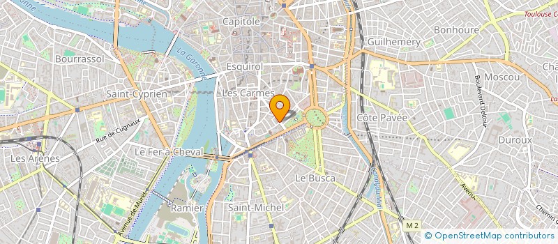 localisation de l'entreprise CONTACT'O à TOULOUSE
