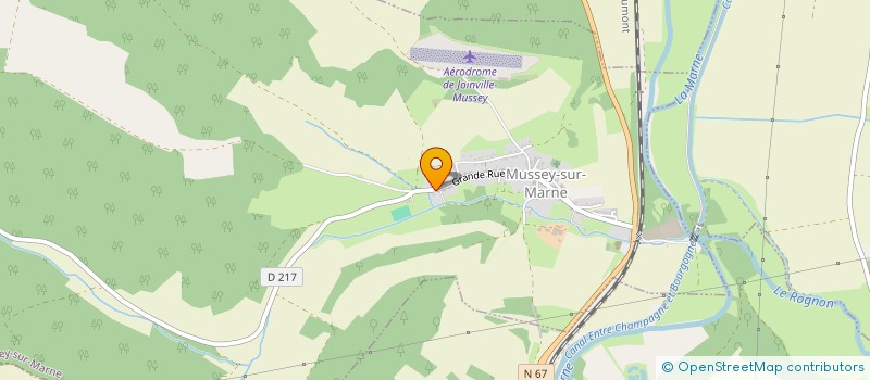 localisation de l'entreprise CONTACT POUR L'ESPOIR à MUSSEY-SUR-MARNE