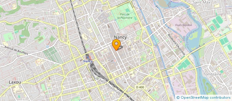 localisation de l'entreprise CONTACT SYSTEM  NANCY