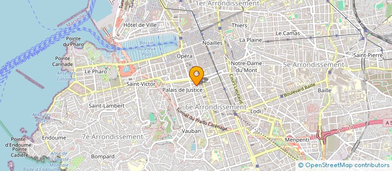localisation de l'entreprise CONTACTME à MARSEILLE
