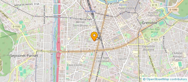 localisation de l'entreprise CONTACTS EXPORT SARL à GRENOBLE