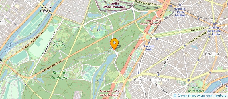 localisation de l'entreprise CONTACTS INTERNATIONAUX MIRAMBEAU à PARIS