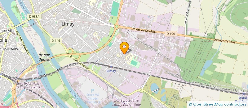 localisation de l'entreprise CONTACTS SERVICES  LIMAY