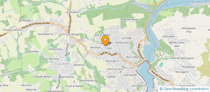 localisation de l'entreprise CONTACTS SERVICES ENERGIES à AUDIERNE