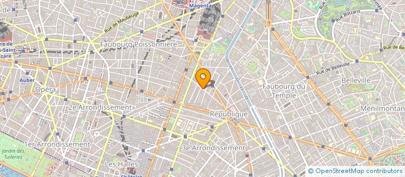 localisation de l'entreprise CONTAINER  PARIS