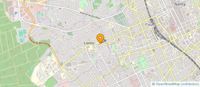 localisation de l'entreprise CONTAL  LAXOU