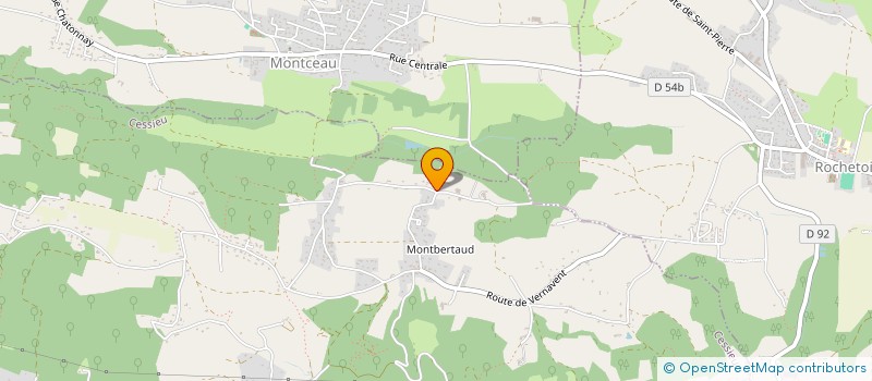 localisation de l'entreprise CONTALIM GROUPE  CESSIEU