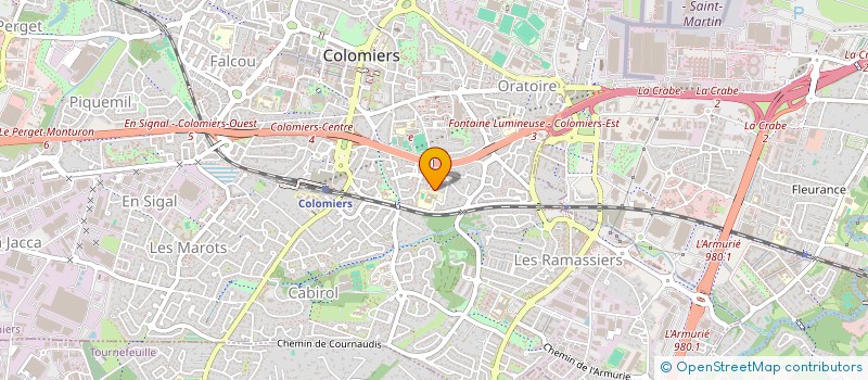 localisation de l'entreprise CONTAMIN & TAMBOSCO à COLOMIERS