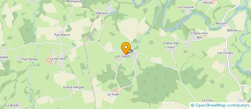 localisation de l'entreprise CONTARIN INDIVISION à CLUGNAT