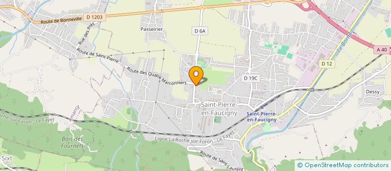 localisation de l'entreprise CONTAT à SAINT-PIERRE-EN-FAUCIGNY