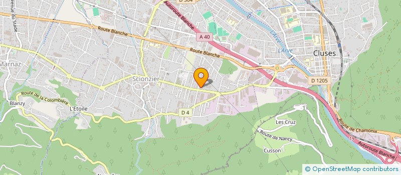 localisation de l'entreprise CONTAT FRERES à SCIONZIER