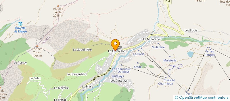 localisation de l'entreprise CONTAT SPORT à SAINT-JEAN-DE-SIXT
