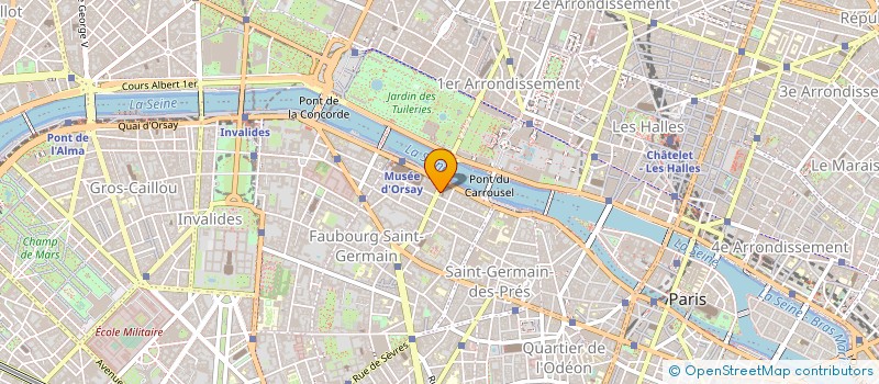 localisation de l'entreprise CONTE ANTIQUITES à PARIS