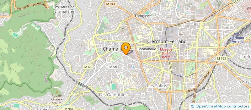 localisation de l'entreprise CONTE CI CONTE CA à CHAMALIERES