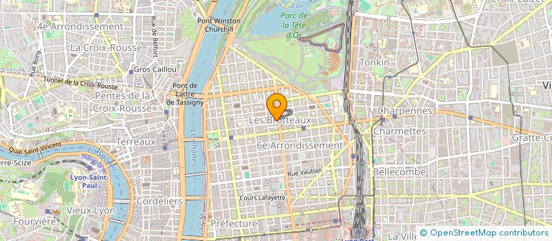 localisation de l'entreprise CONTE EN CADRE  LYON