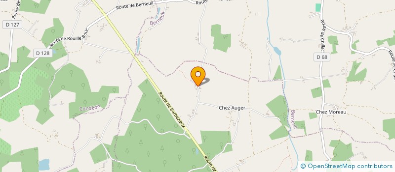 localisation de l'entreprise CONTE ET FILLES  CHILLAC