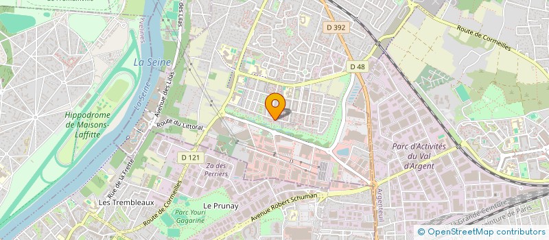 localisation de l'entreprise CONTEGOUTE  CORMEILLES-EN-PARISIS