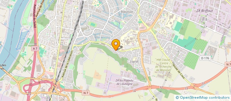 localisation de l'entreprise CONTELUNE EN BANDOULAINE à VALENCE