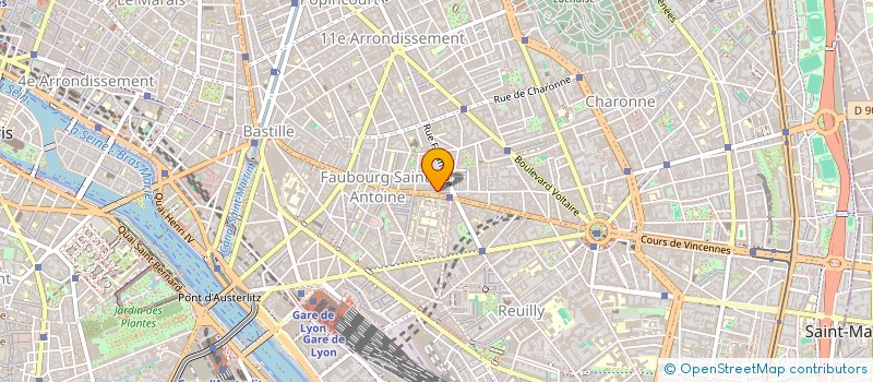 localisation de l'entreprise CONTEMPORARY LANDSCAPE CREATIONS  PARIS 11