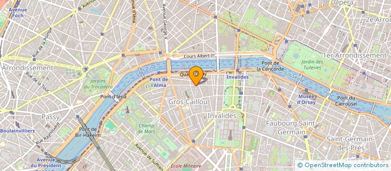 localisation de l'entreprise CONTEMPORARY TALENTS  PARIS