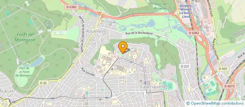 localisation de l'entreprise CONTENEURS POUR LE MAROC  LE HAVRE