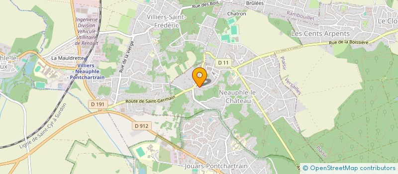 localisation de l'entreprise CONTENT MATTERS  NEAUPHLE-LE-CHATEAU