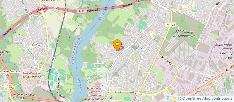 localisation de l'entreprise CONTES DE TRAVERSE à NANTES
