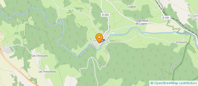 localisation de l'entreprise CONTES DE TRAVERSE  SAINT-PRIVAT-D'ALLIER