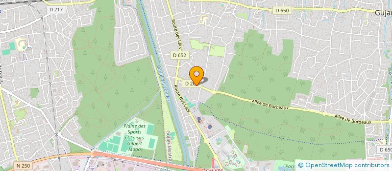 localisation de l'entreprise CONTES EN CHANT  &...  GUJAN-MESTRAS