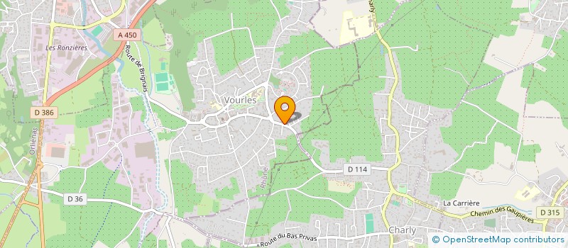 localisation de l'entreprise CONTES EN ESCAPADE à VOURLES