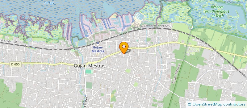 localisation de l'entreprise CONTES EN TERRE DES BARBOTS  GUJAN-MESTRAS