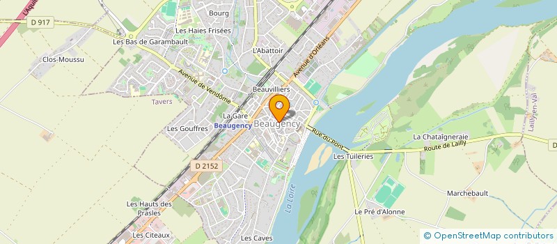 localisation de l'entreprise CONTES, HISTOIRES, ART, THEATRE à BEAUGENCY