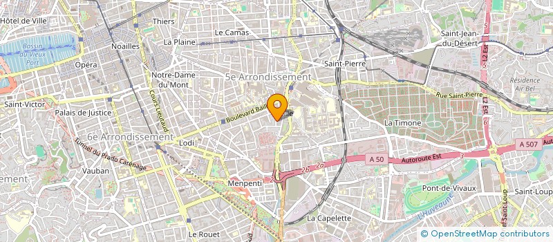 localisation de l'entreprise CONTES RENDUS à MARSEILLE