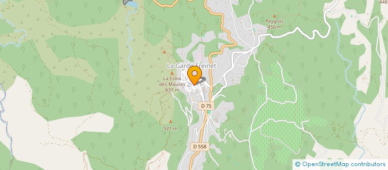 localisation de l'entreprise CONTESSA  LA GARDE-FREINET