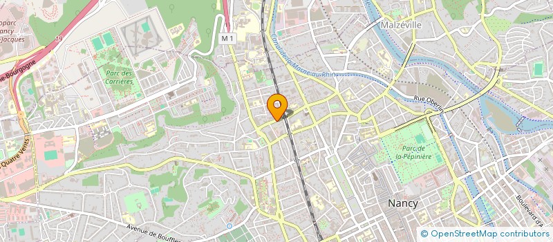 localisation de l'entreprise CONTESSA SCI  NANCY