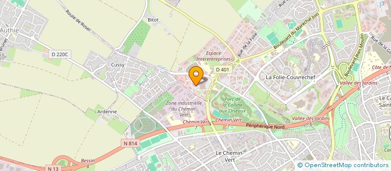localisation de l'entreprise CONTEST à SAINT-CONTEST