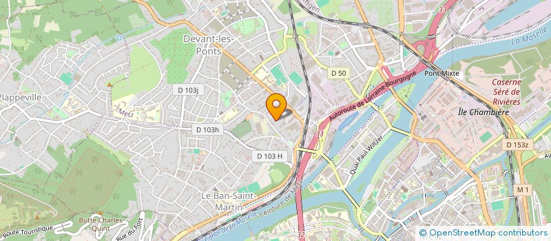 localisation de l'entreprise CONTET TILLEULS  PARIS