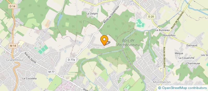 localisation de l'entreprise CONTEXO  PECHBONNIEU