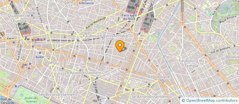localisation de l'entreprise CONTEXTE à PARIS
