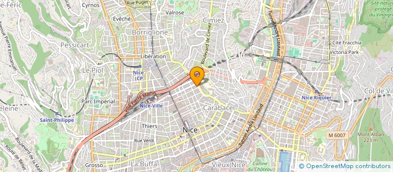 localisation de l'entreprise CONTEXTE MANIFESTE  NICE