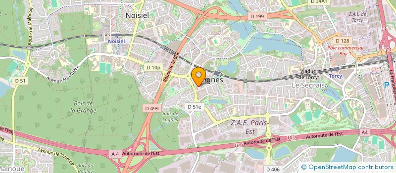 localisation de l'entreprise CONTFIRTS à LOGNES