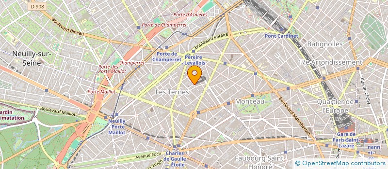 localisation de l'entreprise CONTI AUTOMOBILES à PARIS