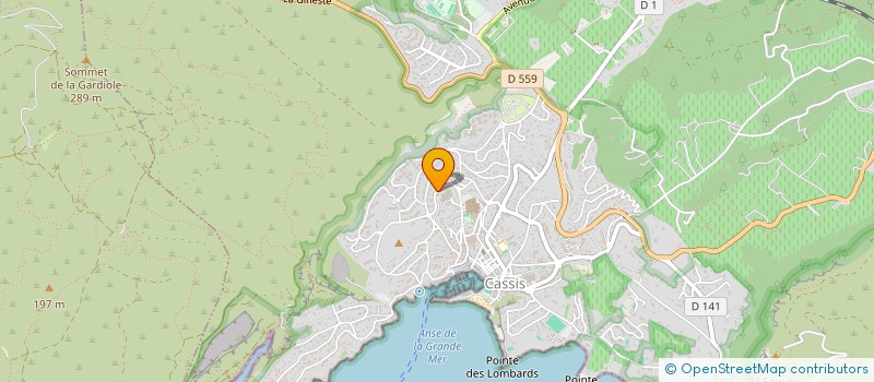 localisation de l'entreprise CONTI DRIVE à CASSIS