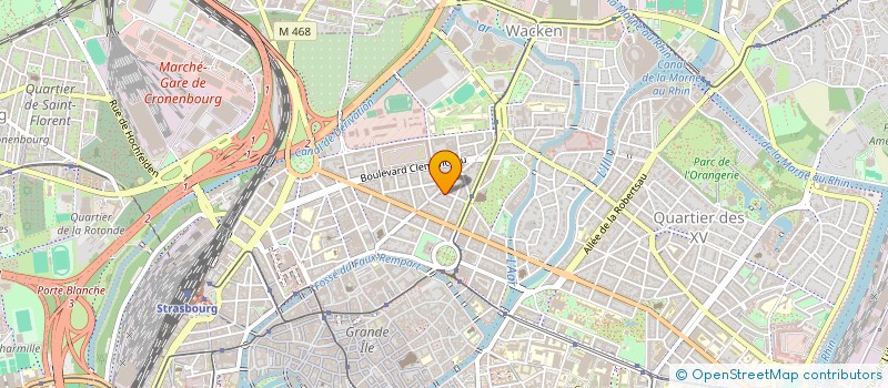 localisation de l'entreprise CONTI HOLDING  ECKBOLSHEIM