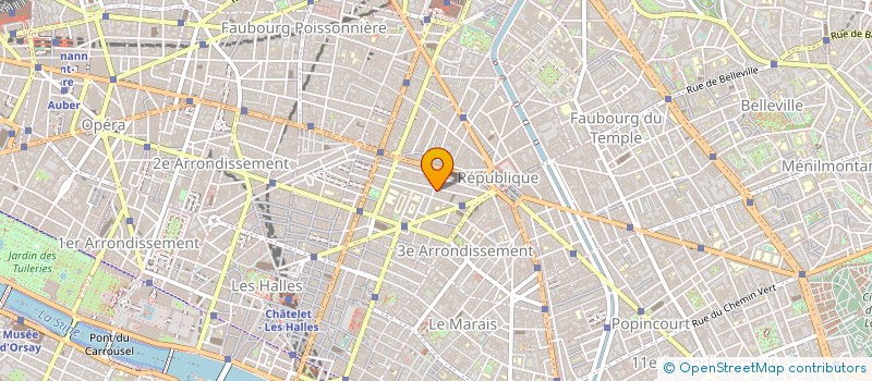 localisation de l'entreprise CONTICINI BOUTIQUES à PARIS