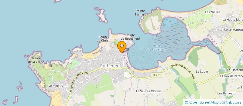 localisation de l'entreprise CONTIENTPLUS à SAINT-MALO