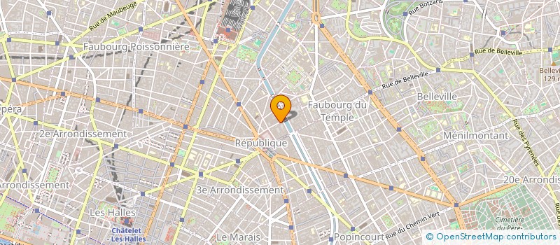 localisation de l'entreprise CONTIMELEC  PARIS